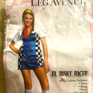 Risky Racer Teen Costume Halloween Leg Avenue